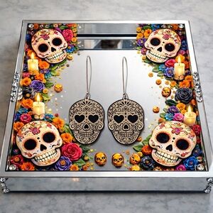 Bella Jack Sugar Skull Earrings